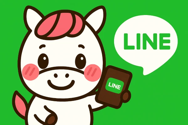 LINE登録を進めるパカモン